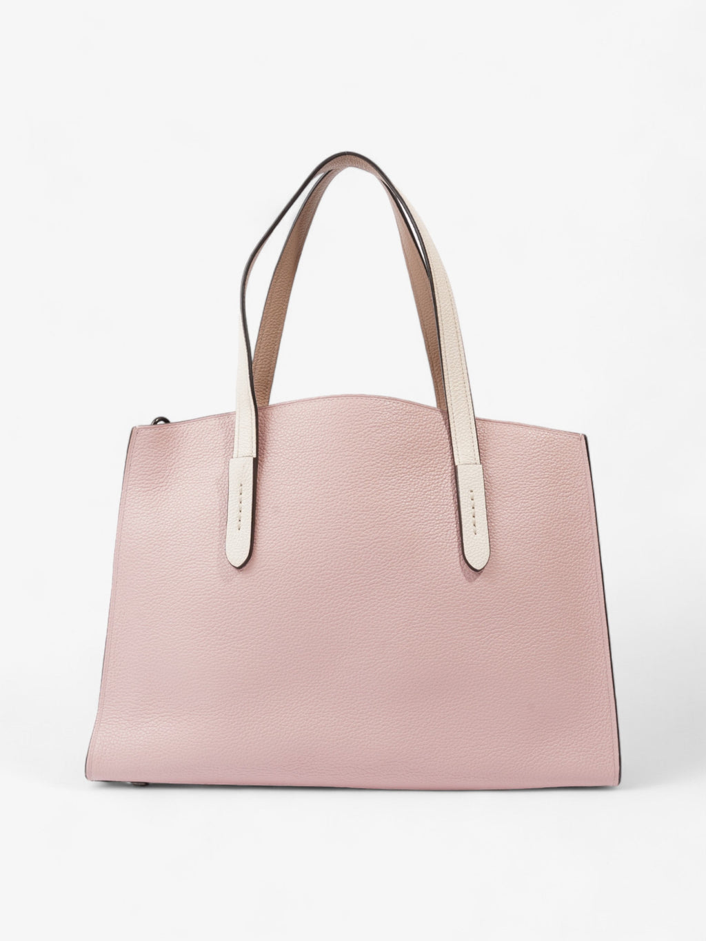 Coach Charlie Carryall Pink / White Leather