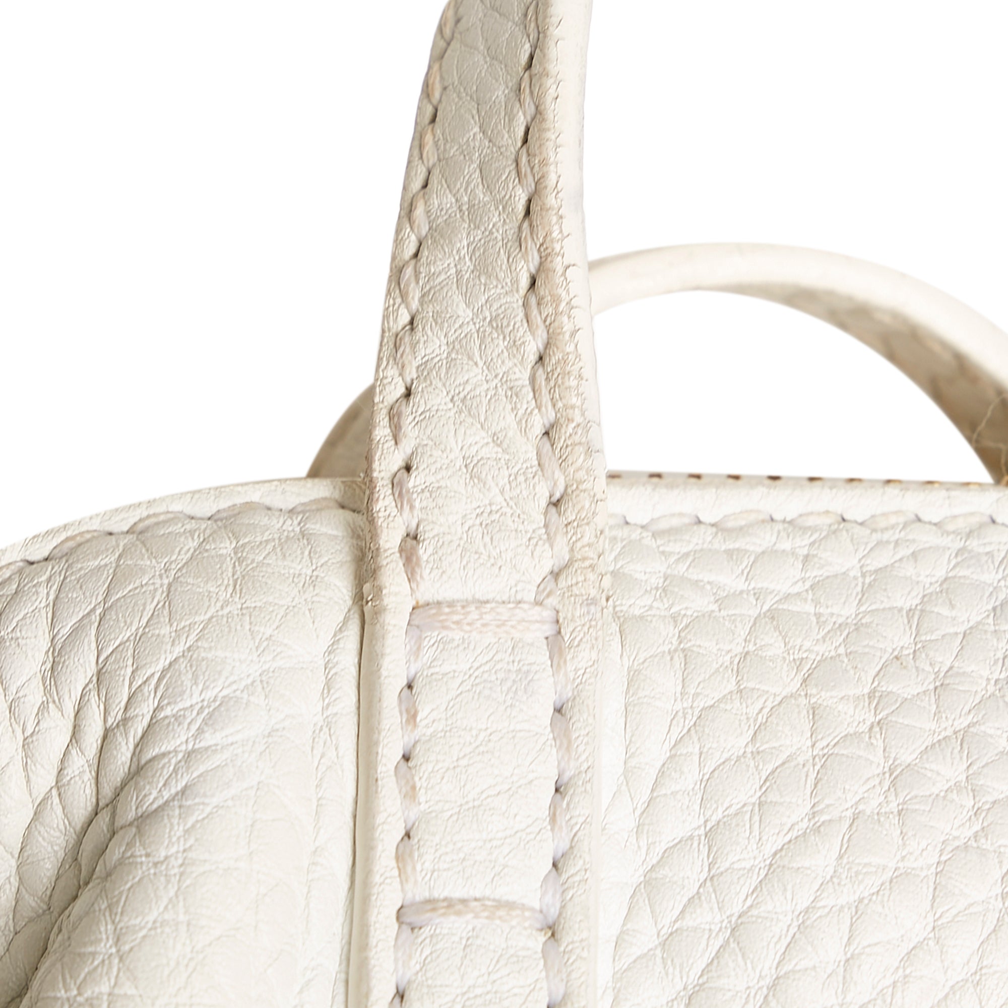 Fendi Selleria 2Bag White Leather