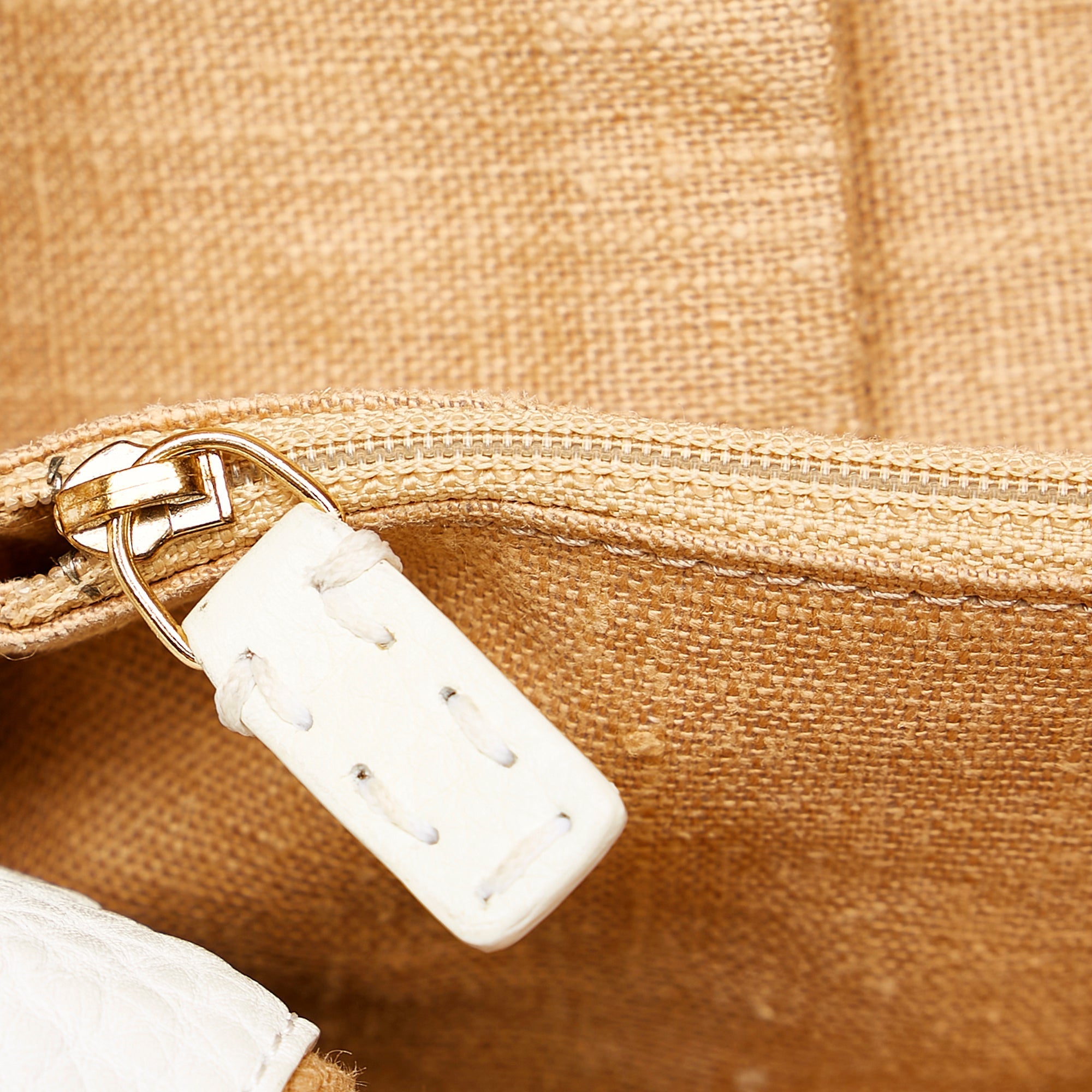 Fendi Selleria 2Bag White Leather