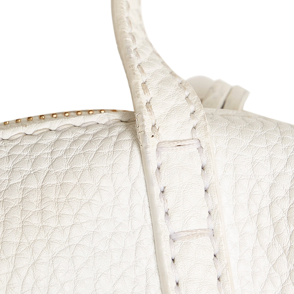 Fendi Selleria 2Bag White Leather
