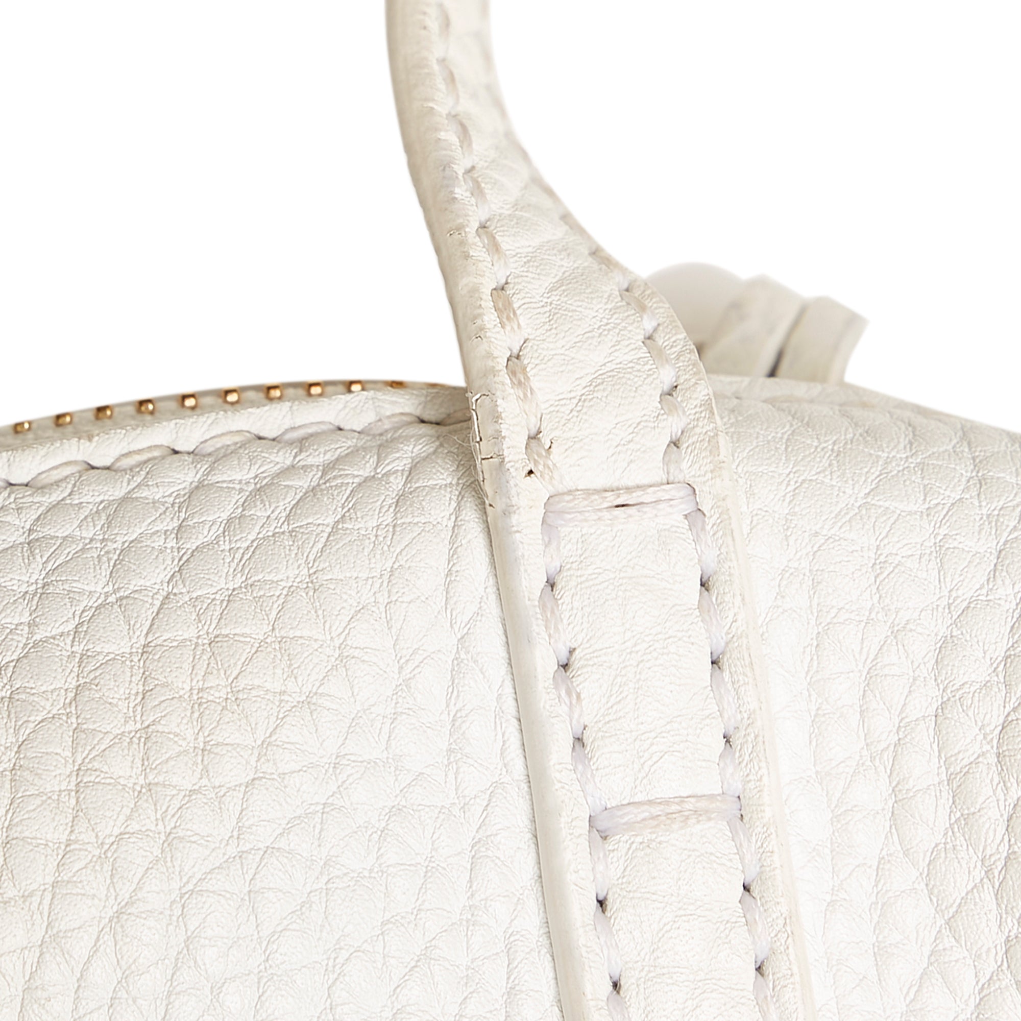 Fendi Selleria 2Bag White Leather