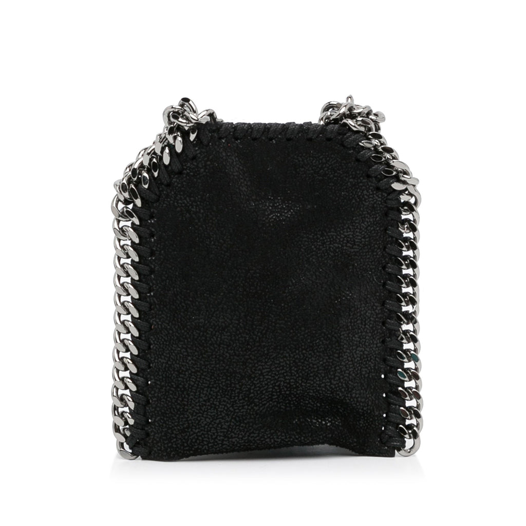 Black Stella McCartney Micro Falabella Tote Satchel