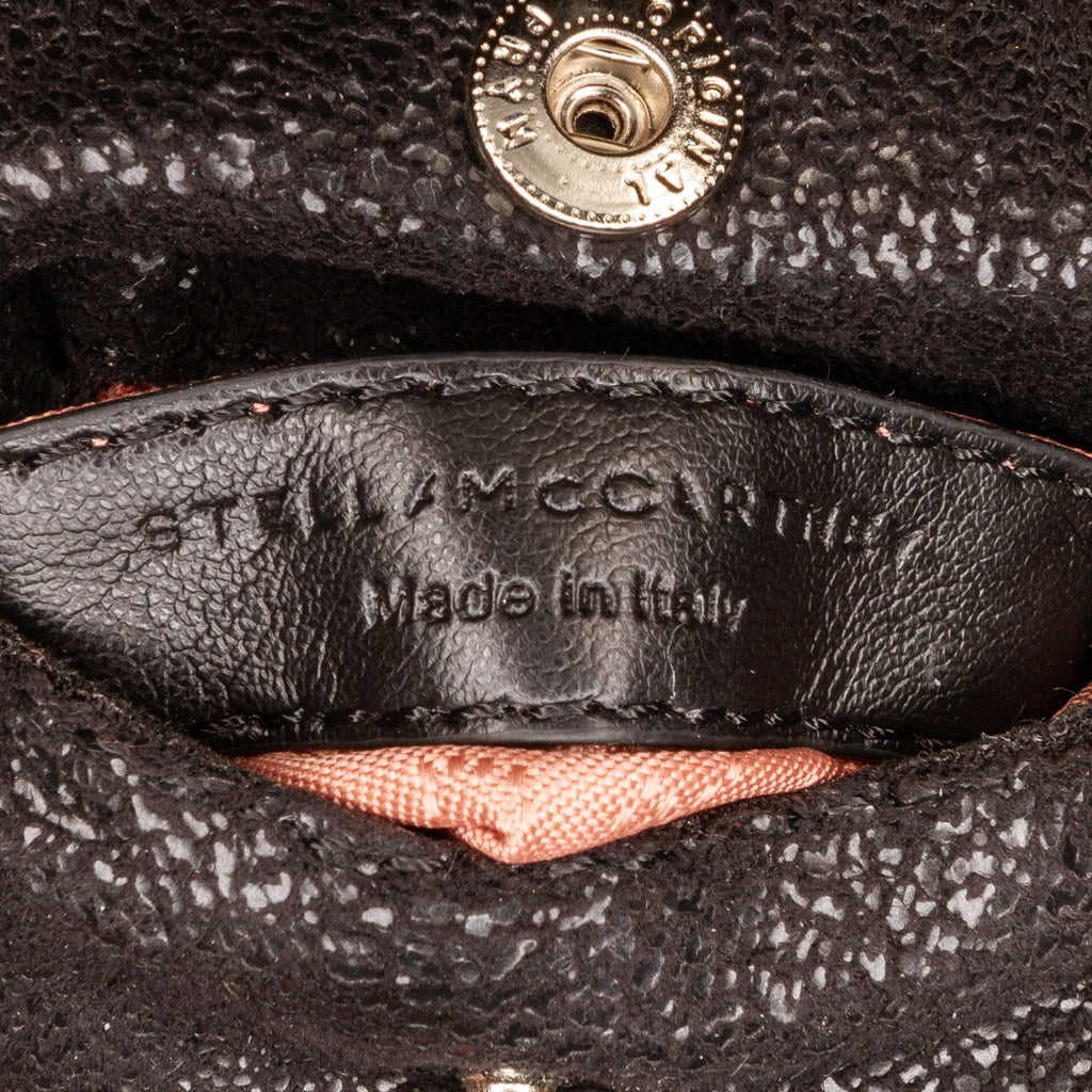 Black Stella McCartney Micro Falabella Tote Satchel