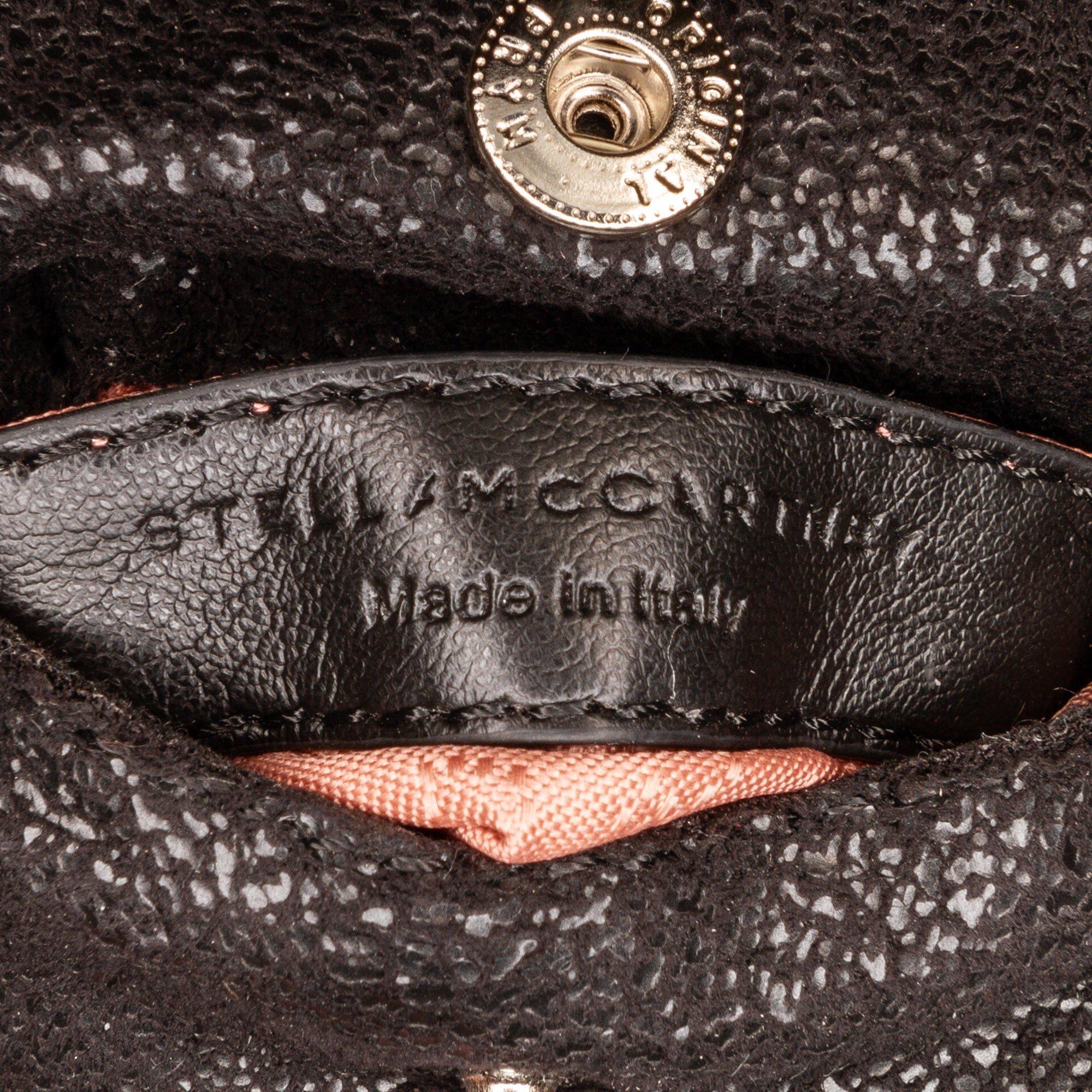 Black Stella McCartney Micro Falabella Tote Satchel