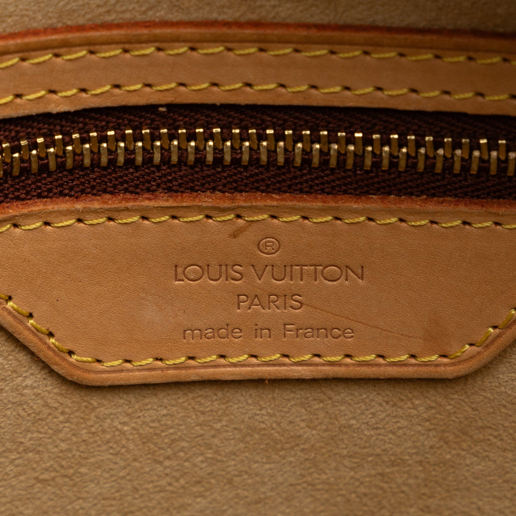 Brown Louis Vuitton Monogram Luco Tote Bag