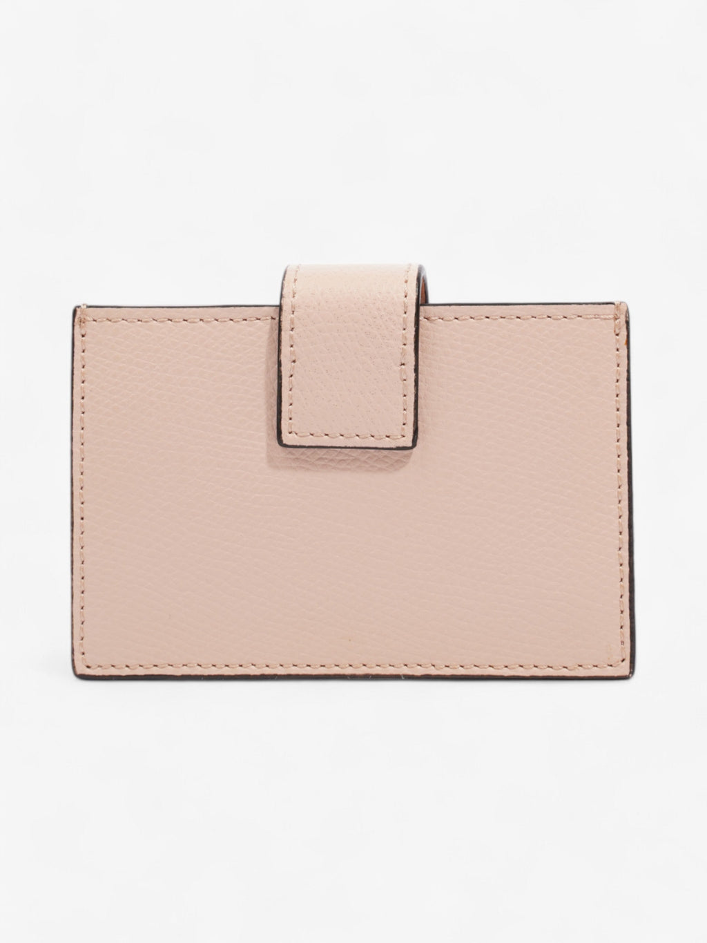 Fendi F is Fendi Card Holder Light Pink / Gold Leather