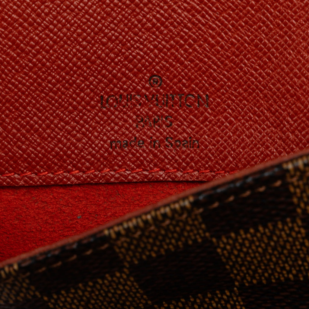 Brown Louis Vuitton Damier Ebene Musette Salsa Long Strap Crossbody Bag