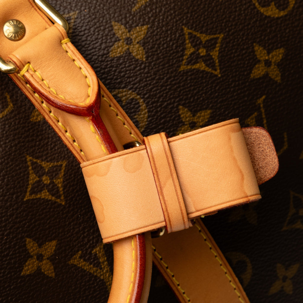 Brown Louis Vuitton Monogram Keepall 50 Travel Bag