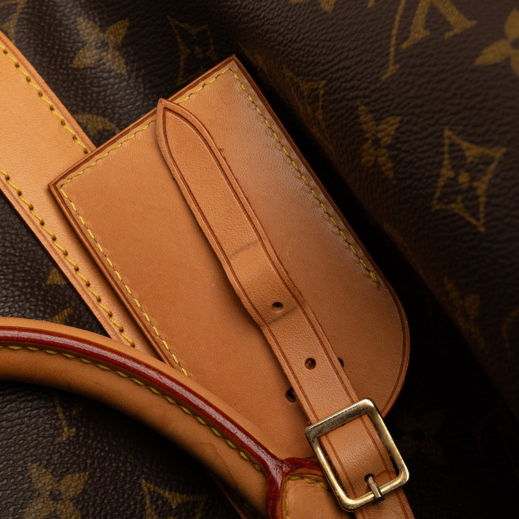 Brown Louis Vuitton Monogram Keepall 50 Travel Bag