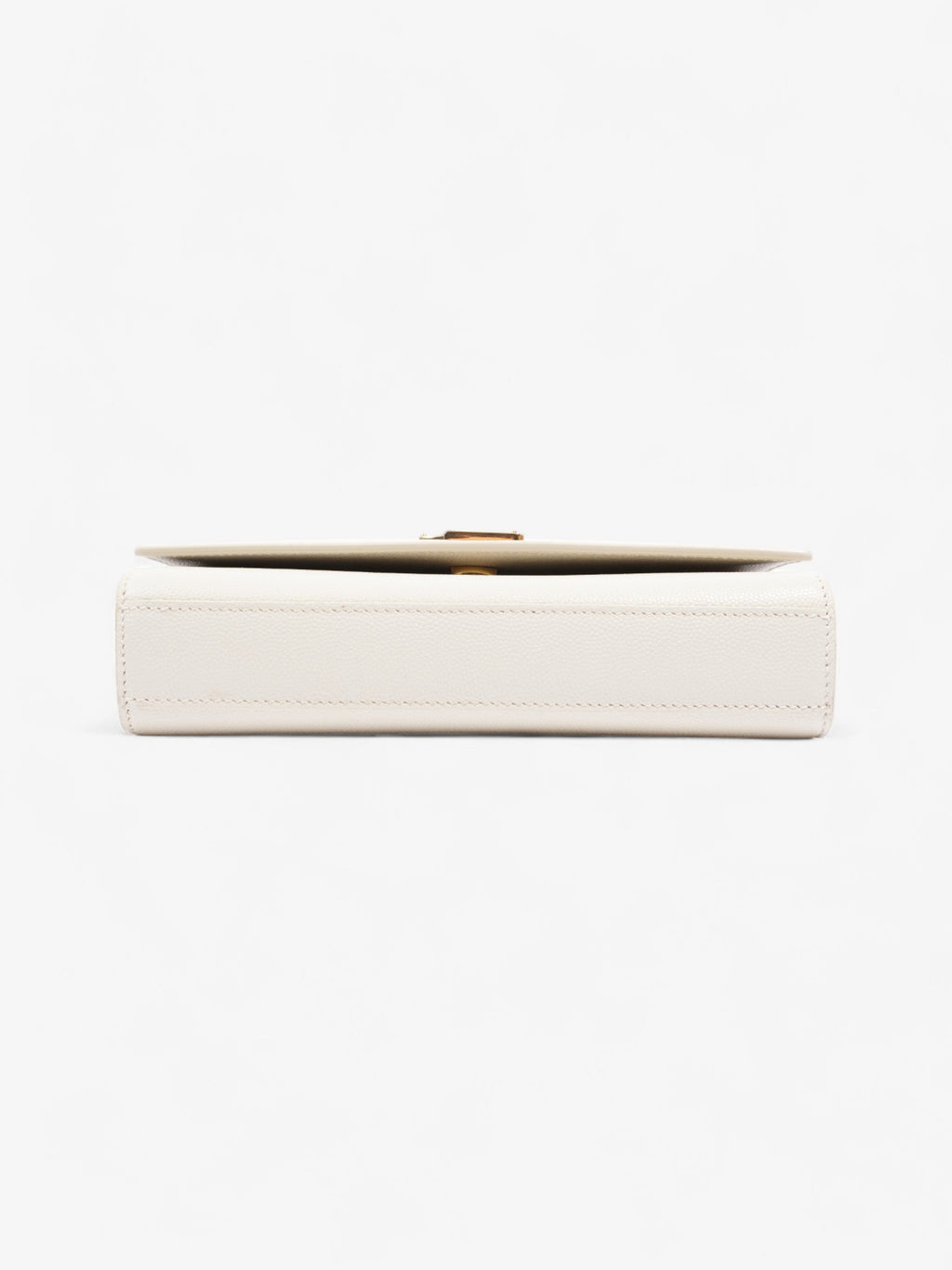 Saint Laurent Kate Bag Cream Leather Small