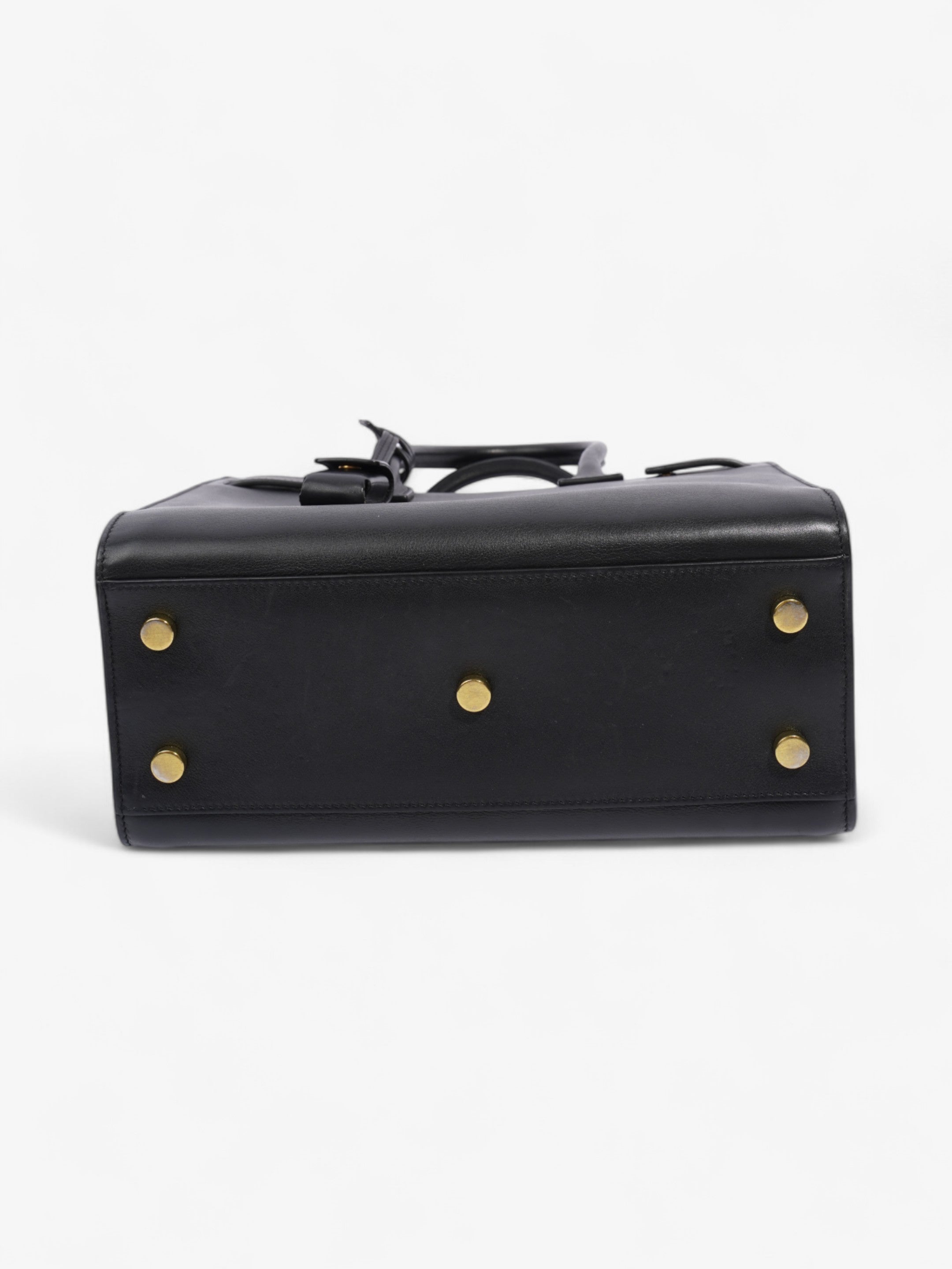 Saint Laurent Sac De Jour Black Leather Baby