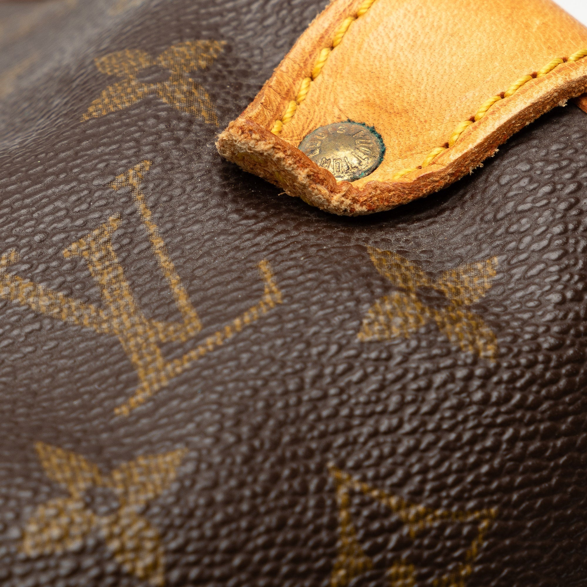 Brown Louis Vuitton Monogram Saumur 35 Crossbody Bag
