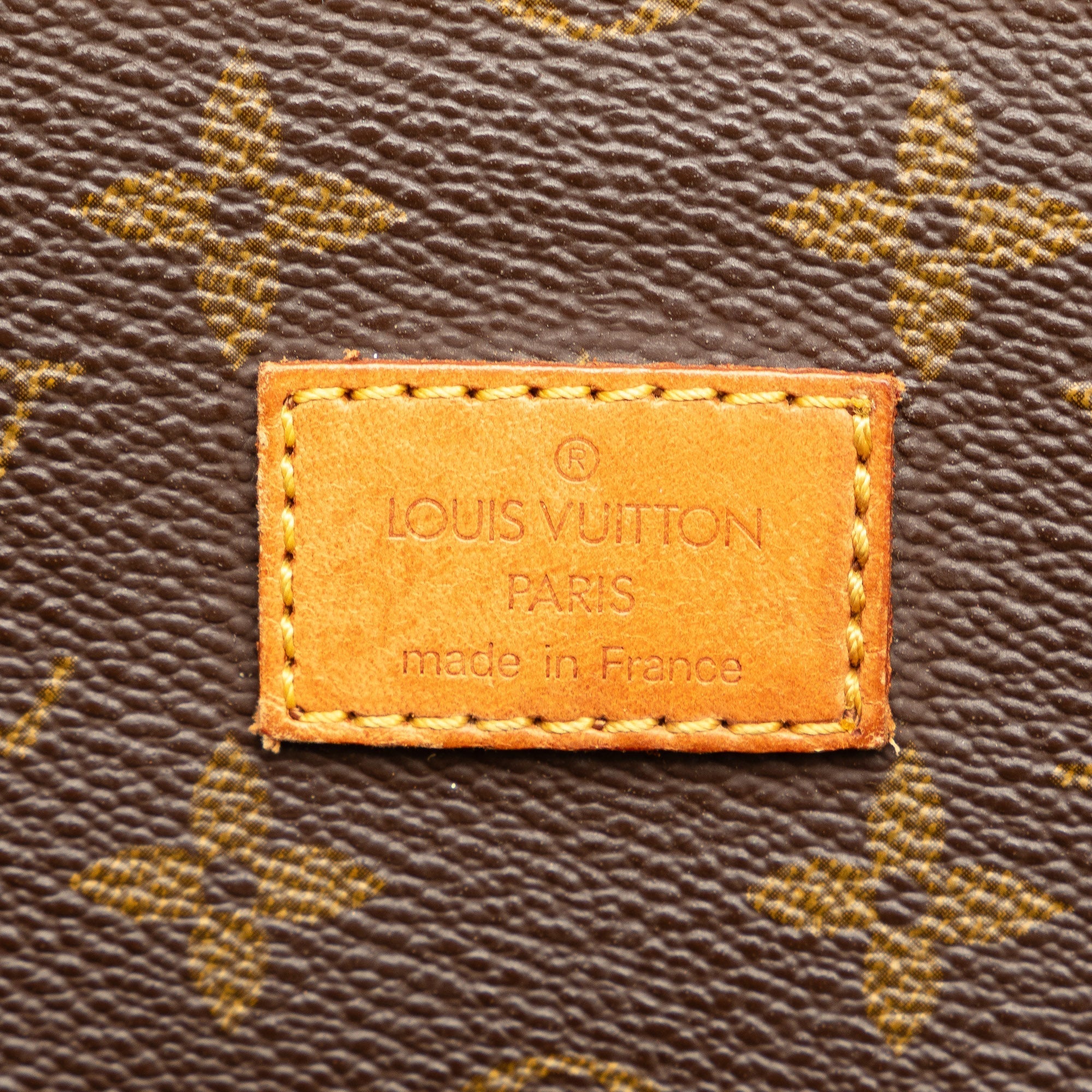 Brown Louis Vuitton Monogram Saumur 35 Crossbody Bag