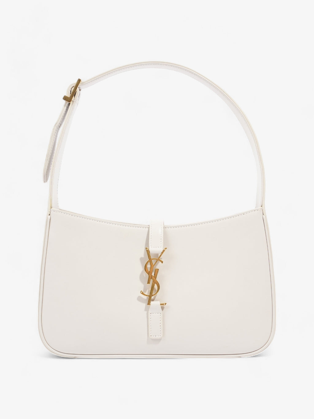 Saint Laurent Le 5 a 7 Cream Leather