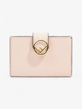 Fendi Fendi Light pink Leather Card Holder Blush Pink Leather