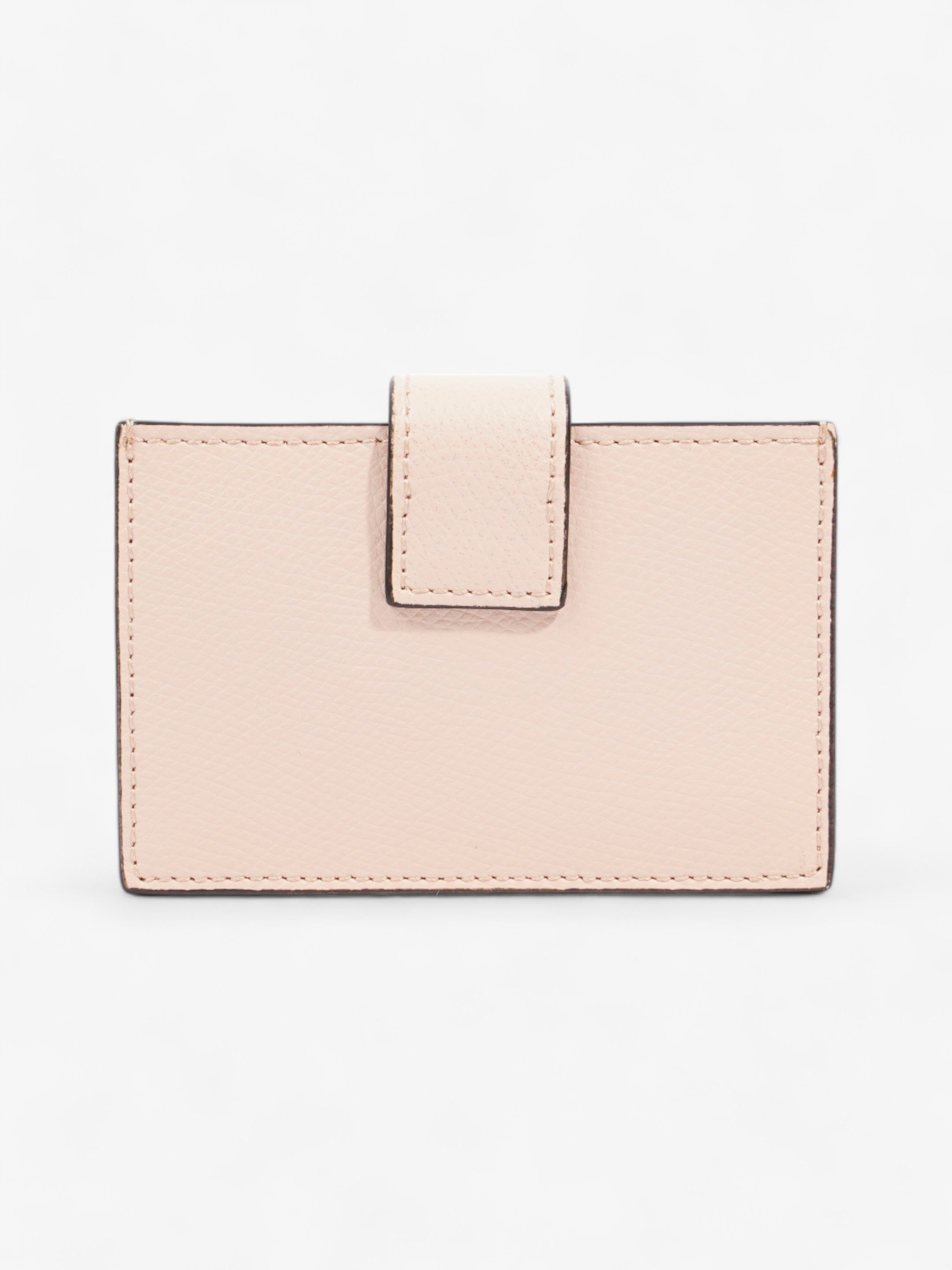Fendi Fendi Light pink Leather Card Holder Blush Pink Leather