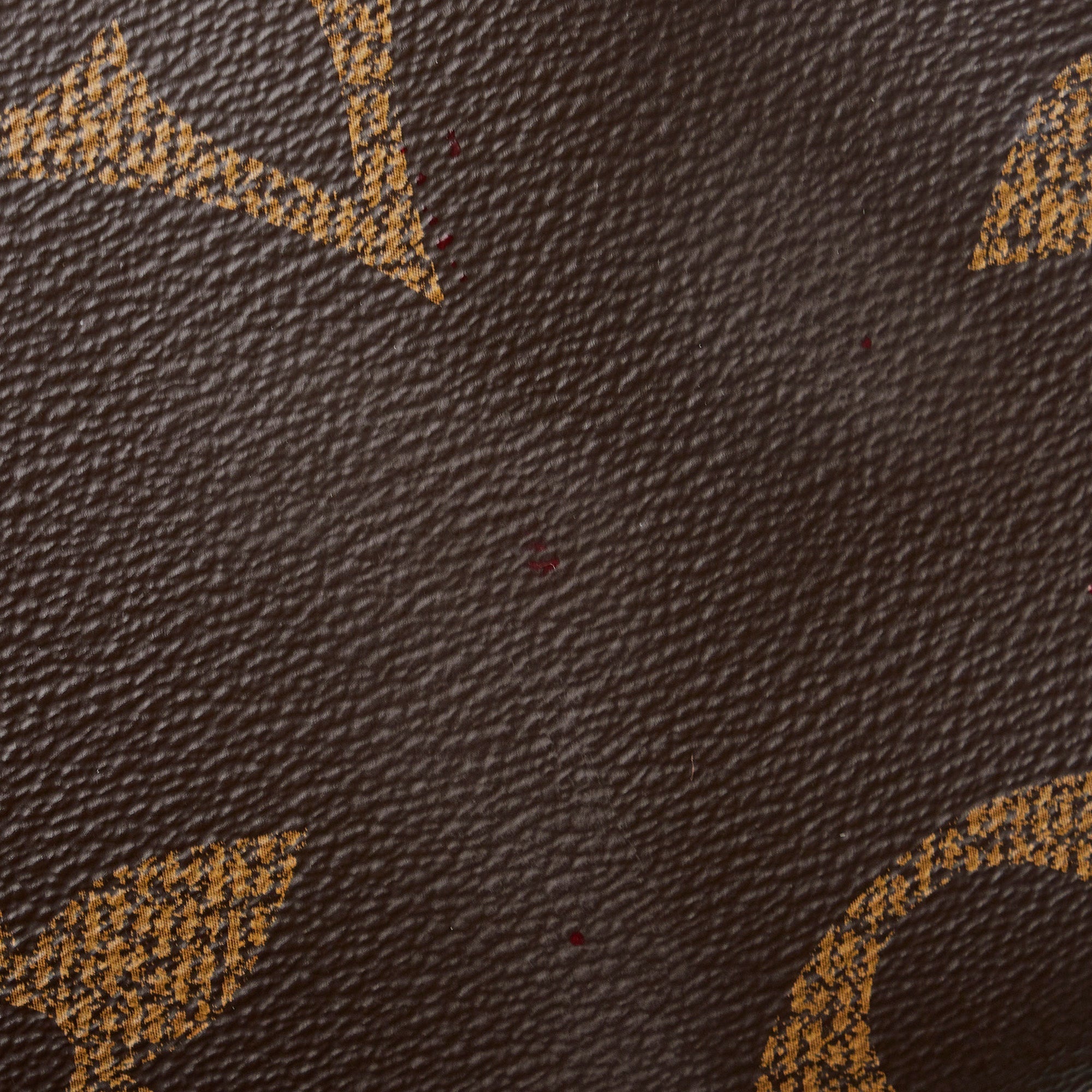 Brown Louis Vuitton Monogram Reverse OntheGo GM Satchel