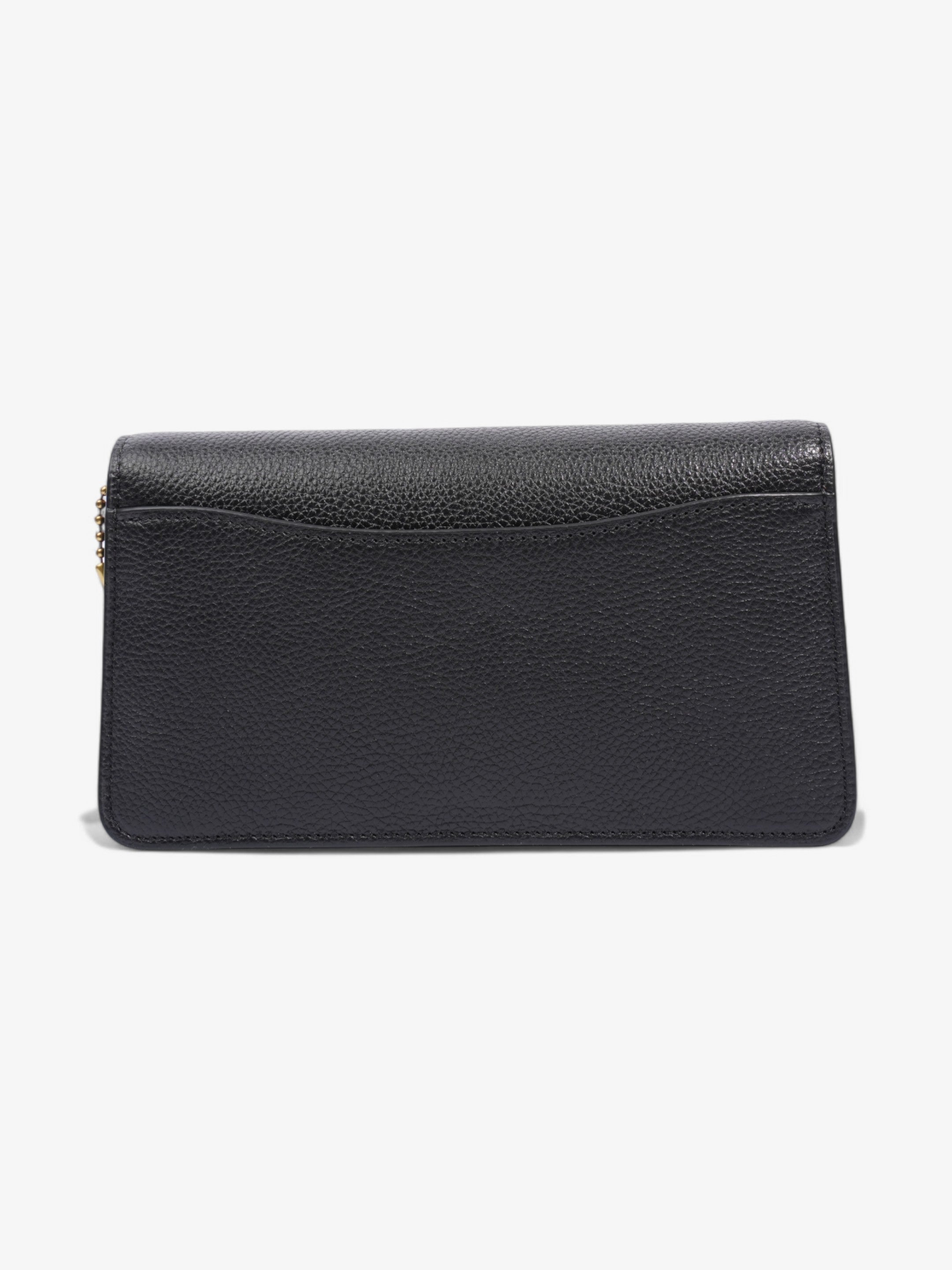 Coach Tabby Chain Black Grained Leather
