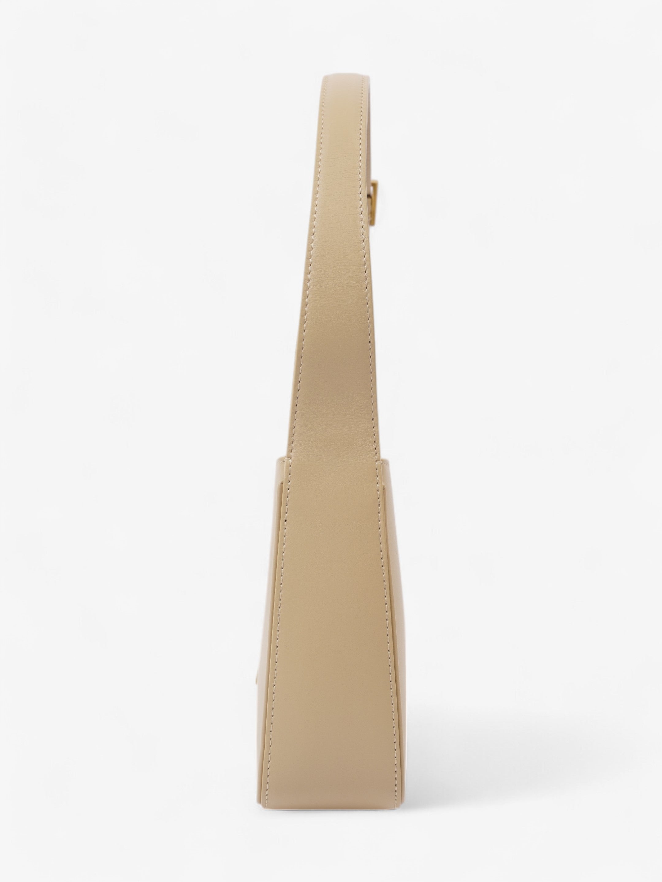 Saint Laurent Le 5 a 7 Hobo Nude Calfskin Leather