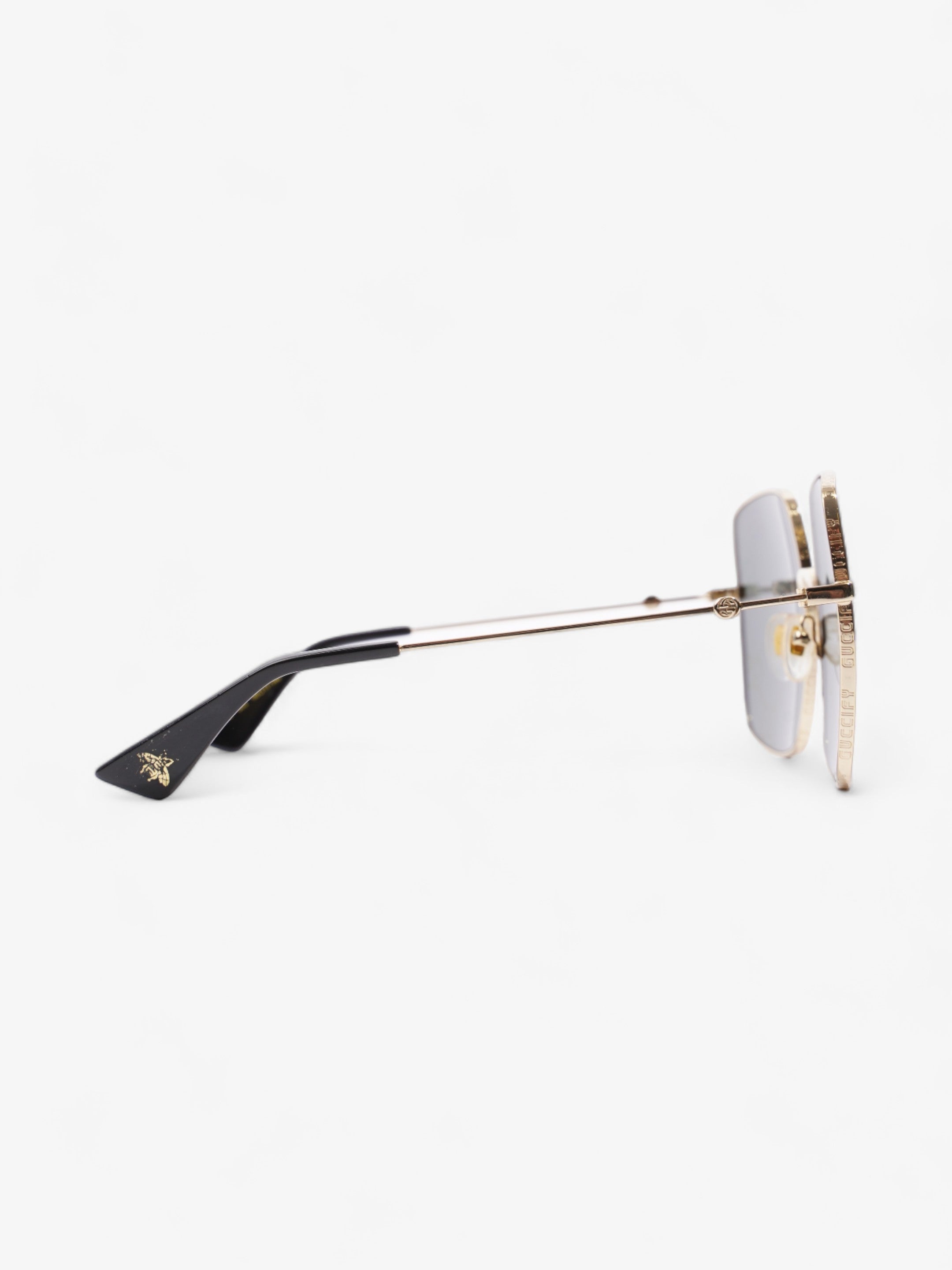 Gucci Guccissima Square Sunglasses Multicoloured Acetate 140mm