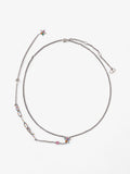 Christian Dior Jadior necklace Gunmetal Base Metal