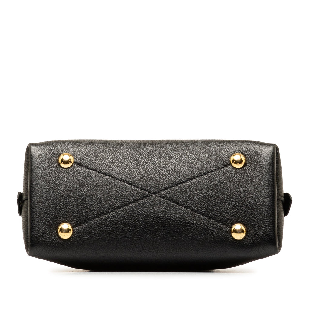 Black Louis Vuitton Monogram Empreinte Neo Alma BB Satchel