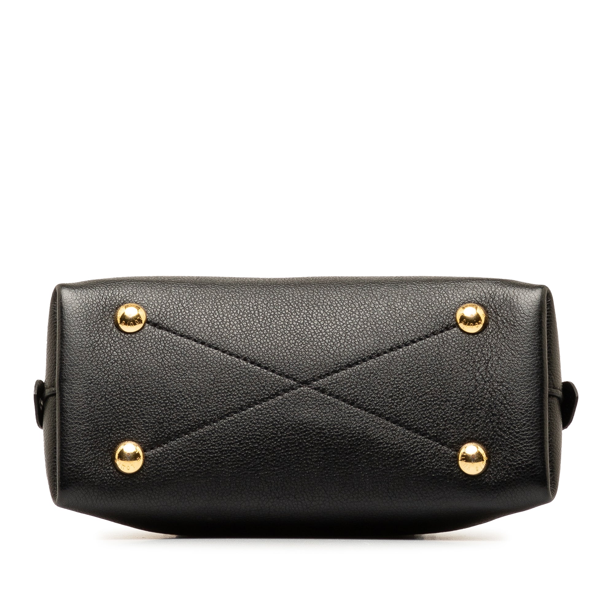 Black Louis Vuitton Monogram Empreinte Neo Alma BB Satchel
