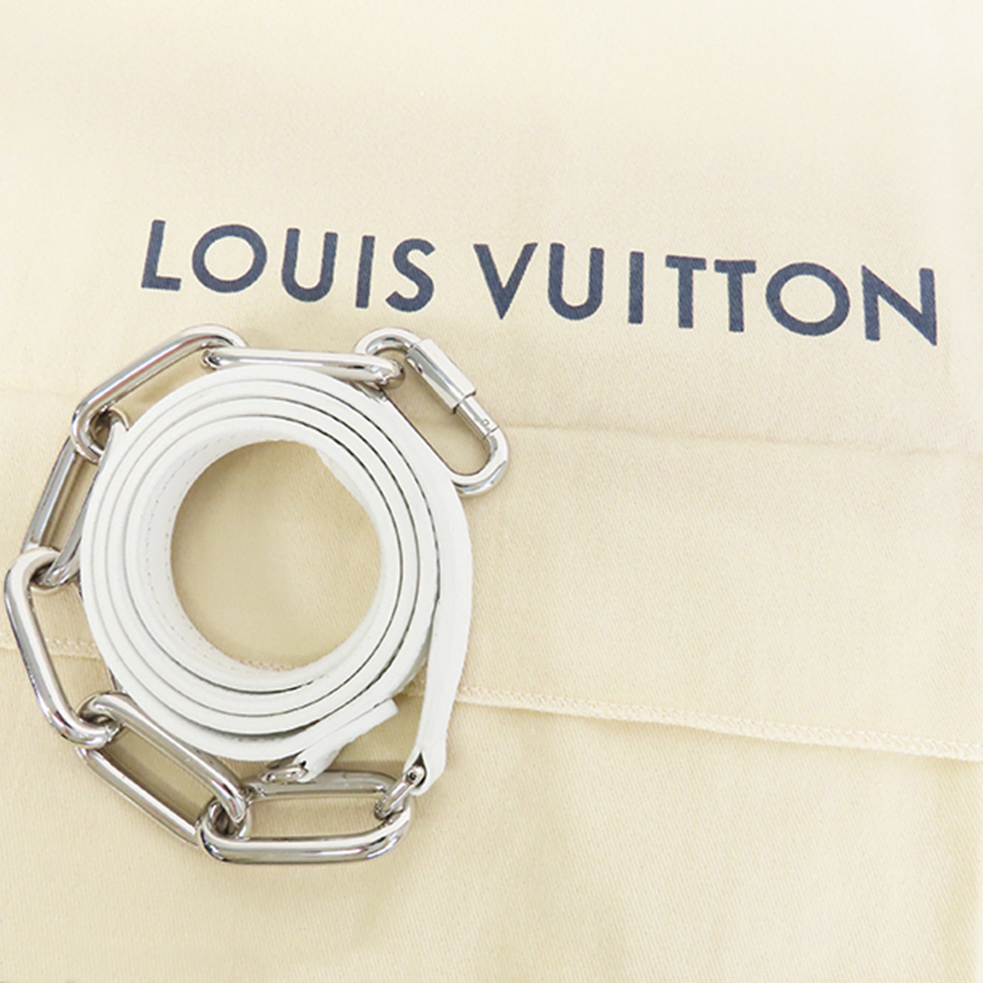 Blue Louis Vuitton Everyday Sac Plat XS Satchel