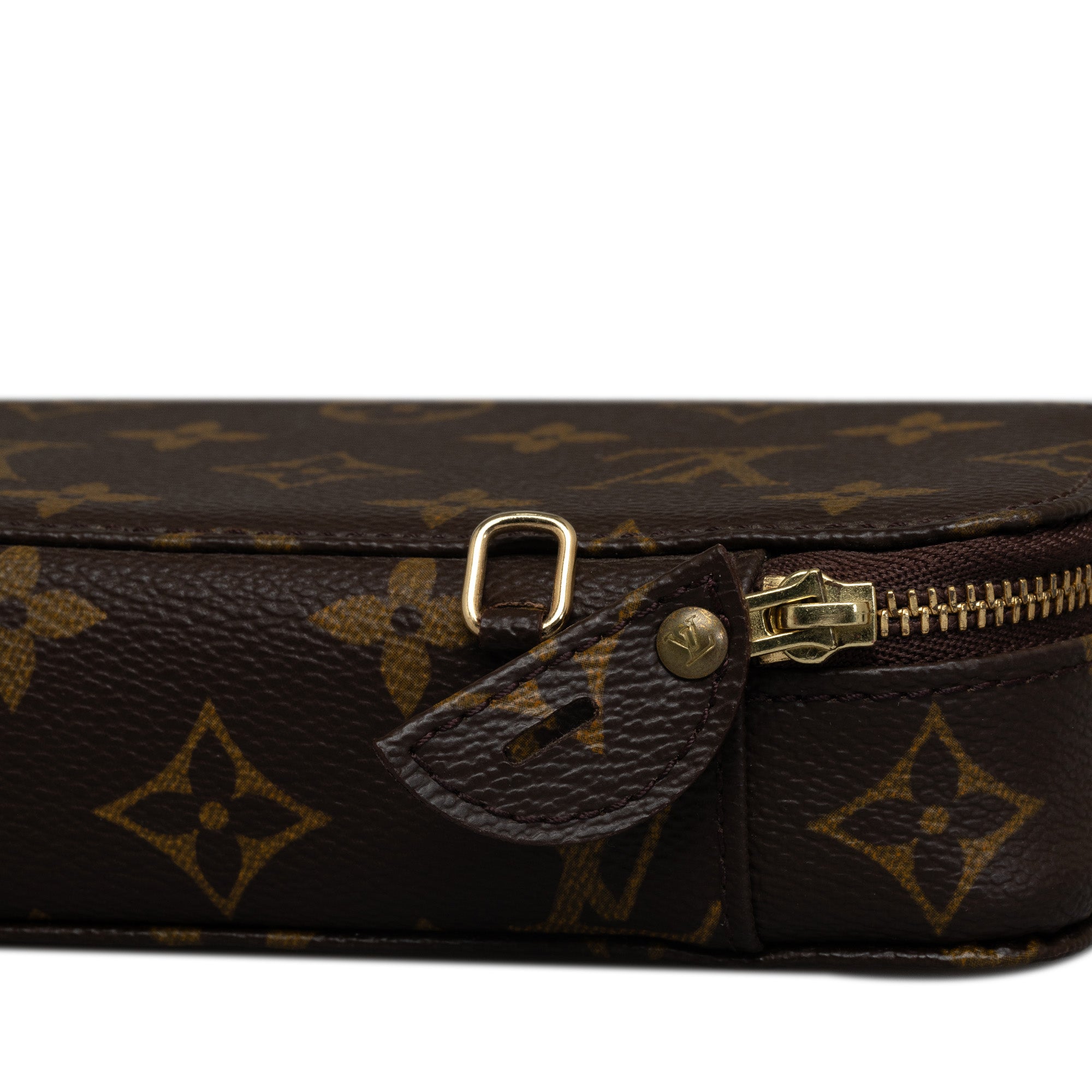 Brown Louis Vuitton Monogram Monte Carlo PM Jewelry Case