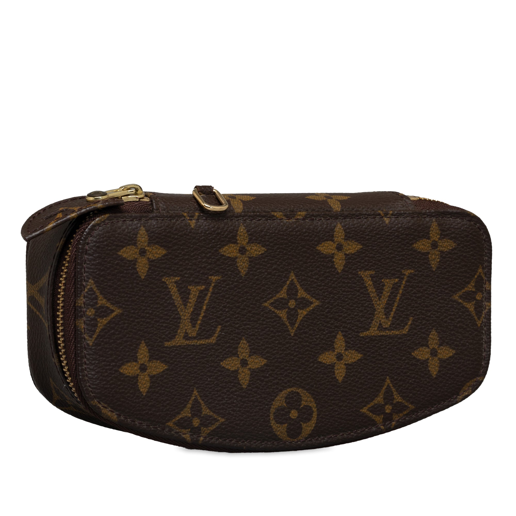 Brown Louis Vuitton Monogram Monte Carlo PM Jewelry Case