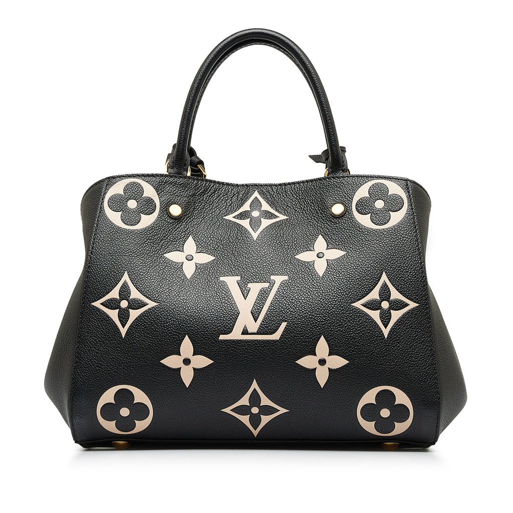 Louis Vuitton Montaigne MM Bicolor Monogram Empreinte Giant