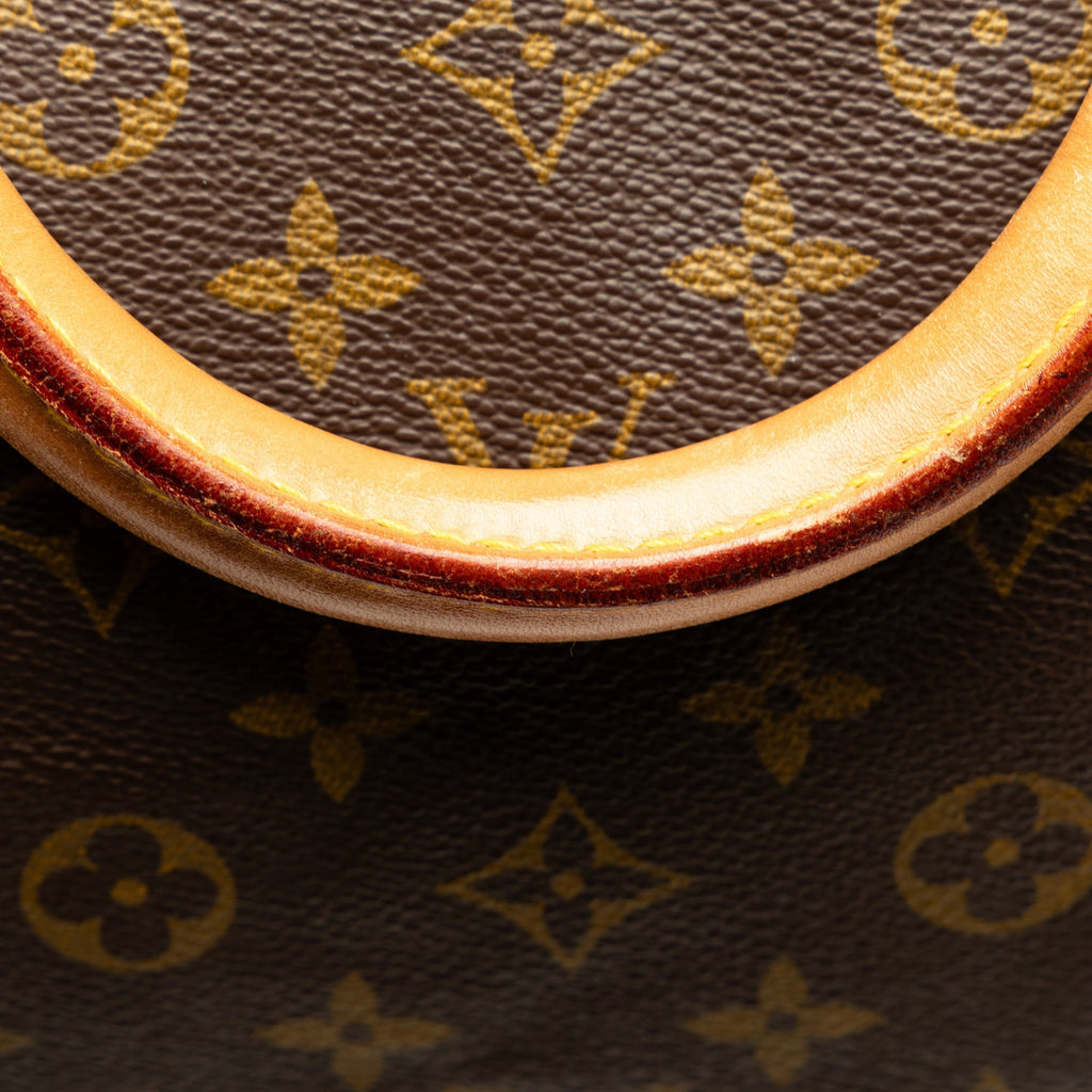 Brown Louis Vuitton Monogram Keepall Bandouliere 60 Travel Bag