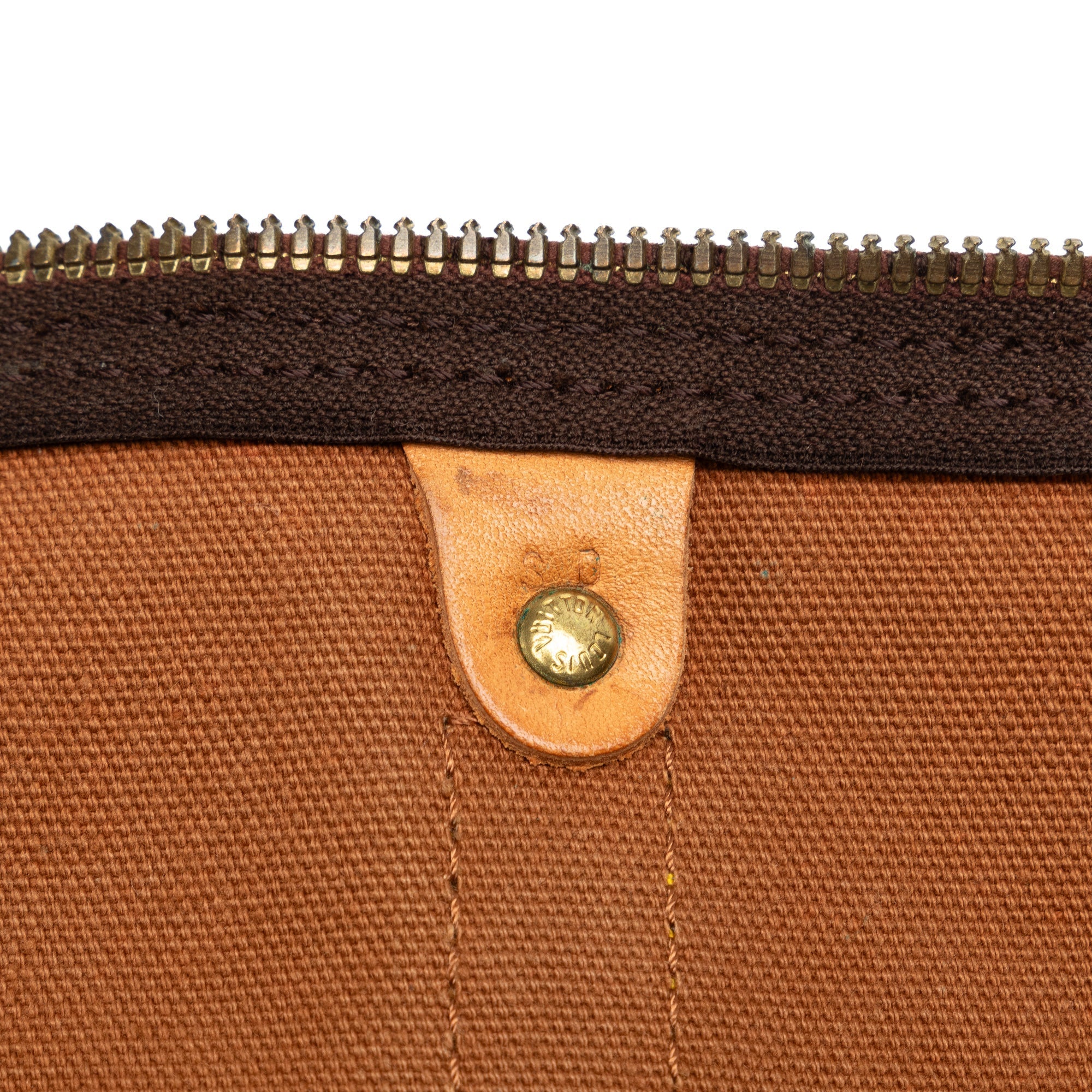 Brown Louis Vuitton Monogram Keepall Bandouliere 60 Travel Bag