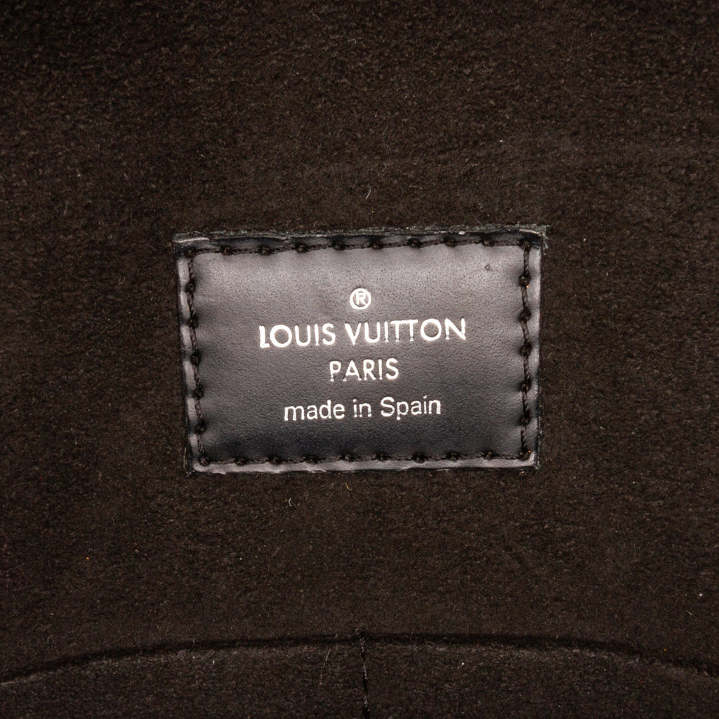 Blue Louis Vuitton Epi Denim Cluny BB Satchel