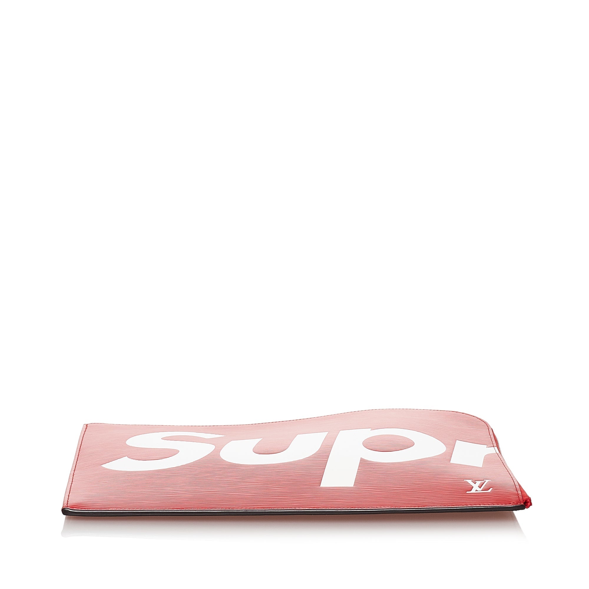 Louis Vuitton X Supreme Pochette Jour GM Red Epi