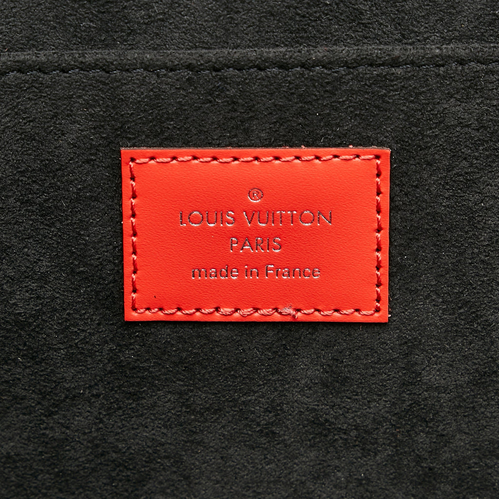 Louis Vuitton X Supreme Pochette Jour GM Red Epi
