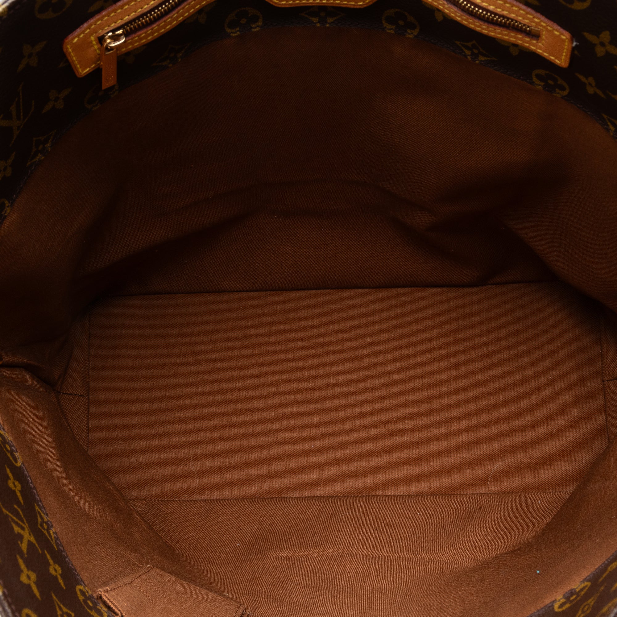 Brown Louis Vuitton Monogram Cabas Alto Tote Bag