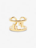 Fendi O'Lock Ring Gold Base Metal Medium (55mm)