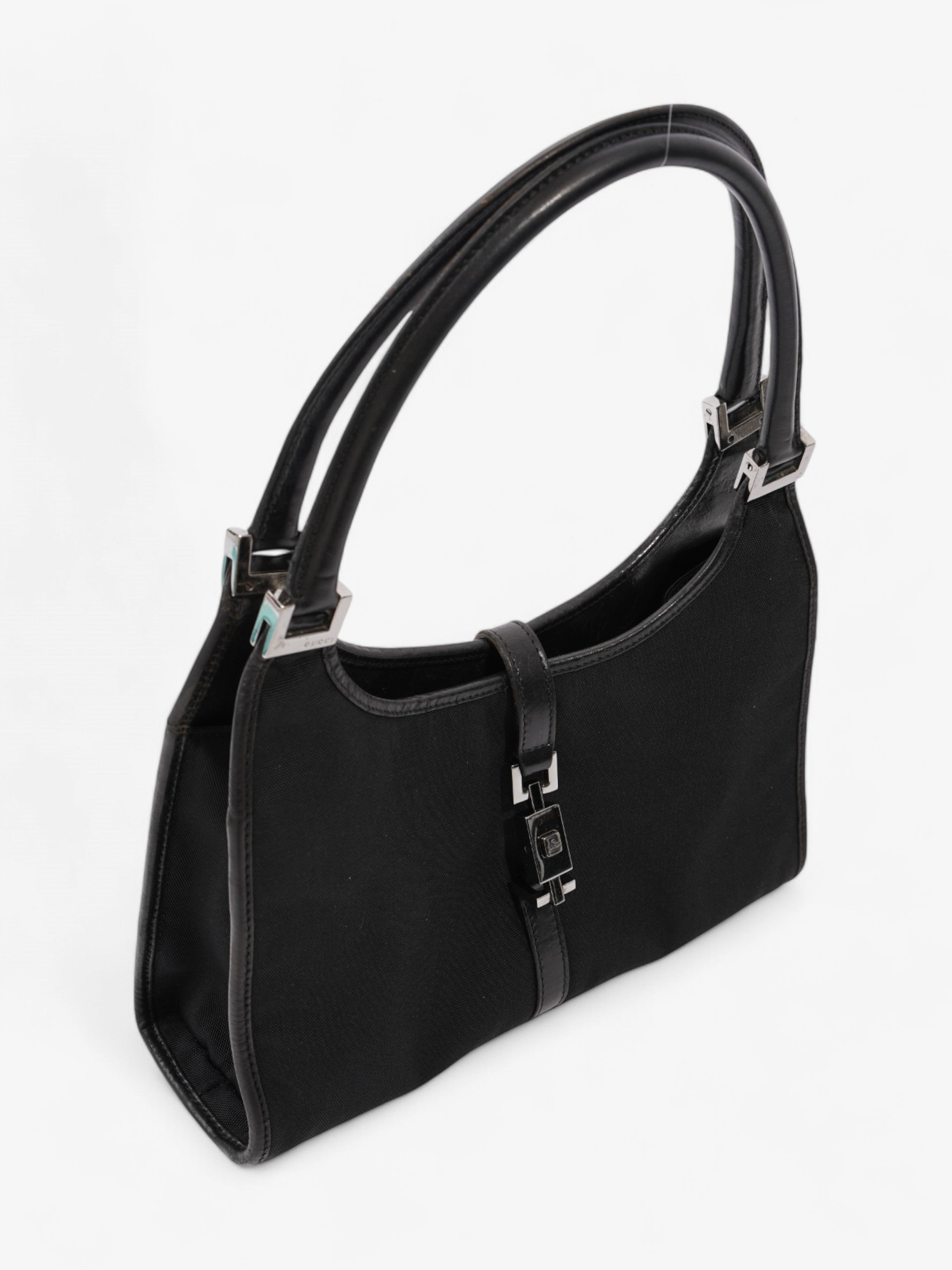 Gucci Jackie Black Canvas