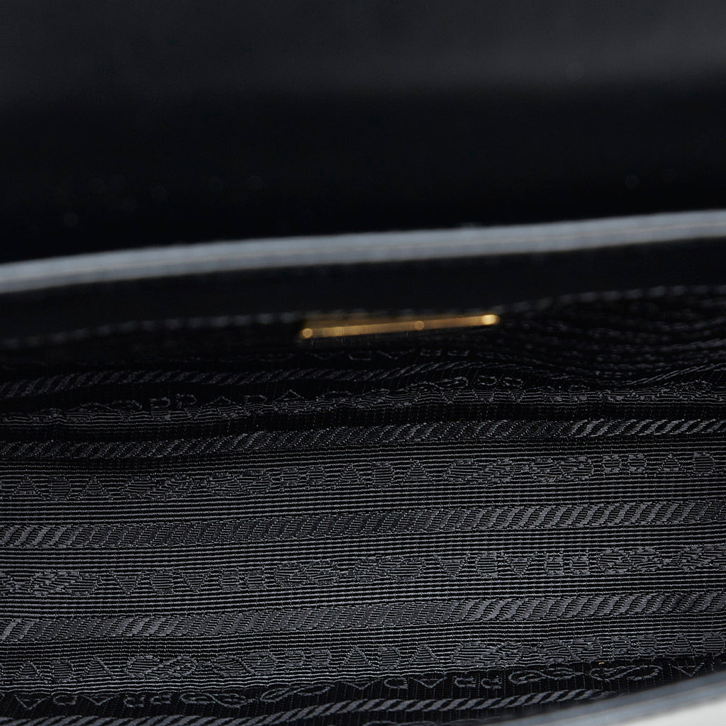 Prada City Calf Identity Black