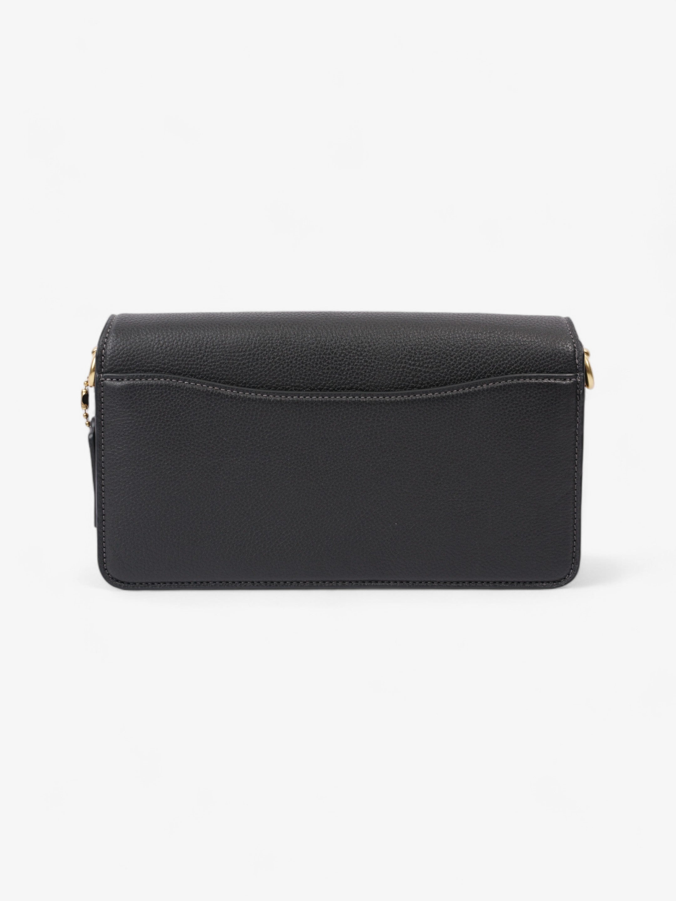 Coach Tabby Black Grained Leather 26