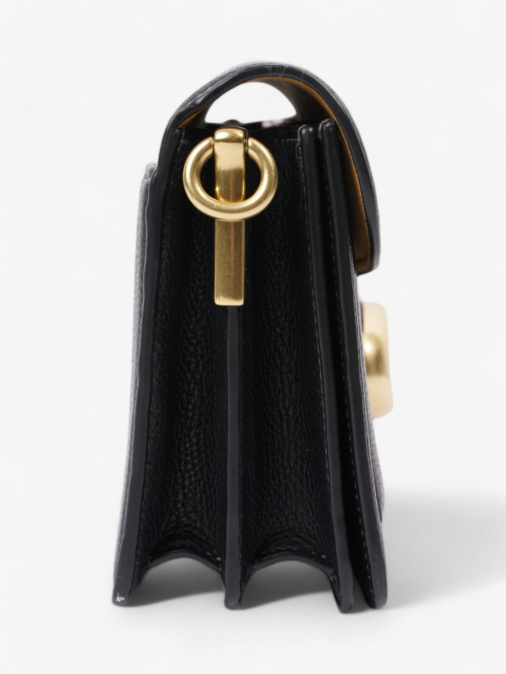 Coach Tabby Black Grained Leather 26