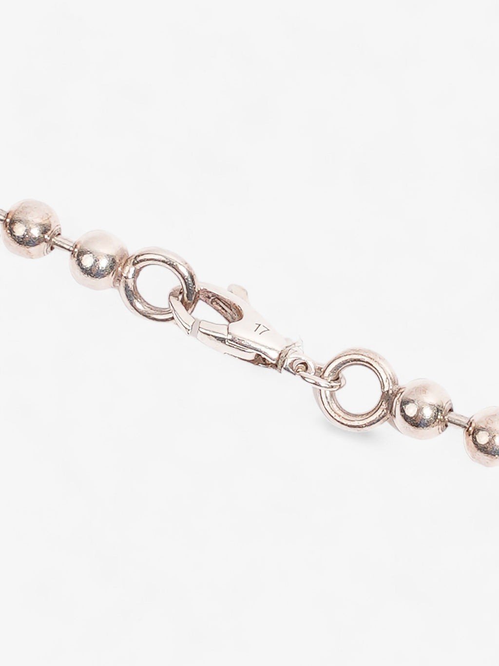 Gucci Interlocking G Bracelet Silver Silver Sterling 17
