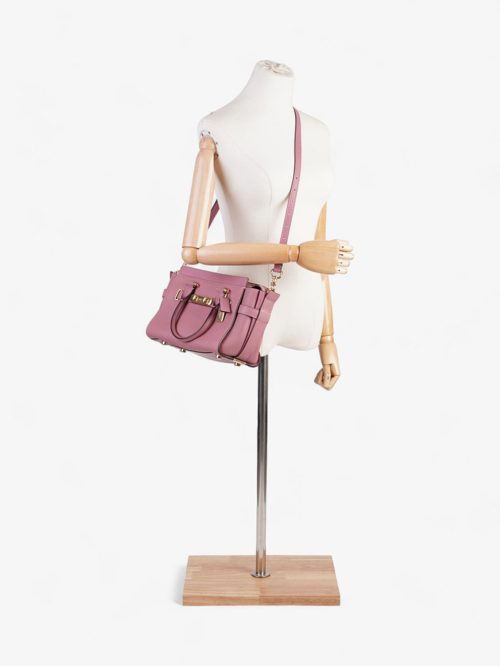 Coach Swagger 27 Rose Pink Leather