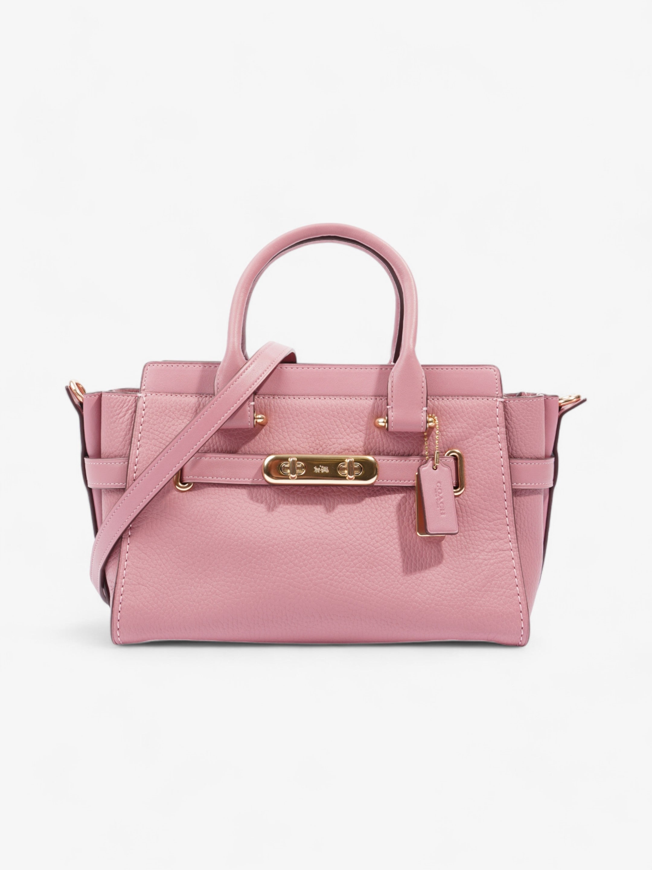 Coach Swagger 27 Rose Pink Leather