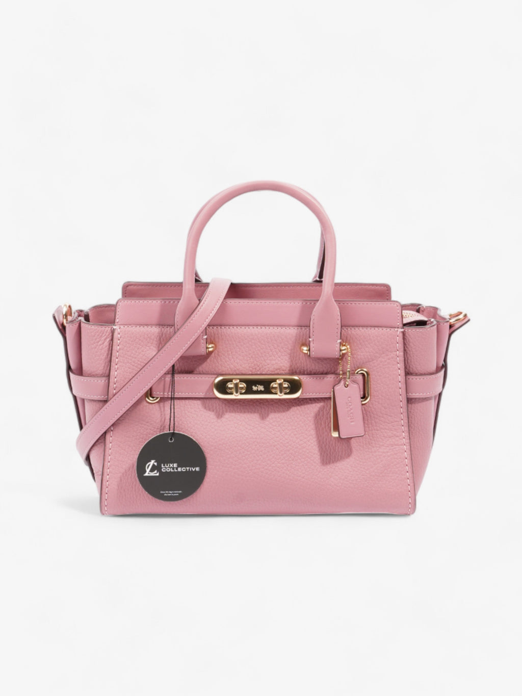 Coach Swagger 27 Rose Pink Leather