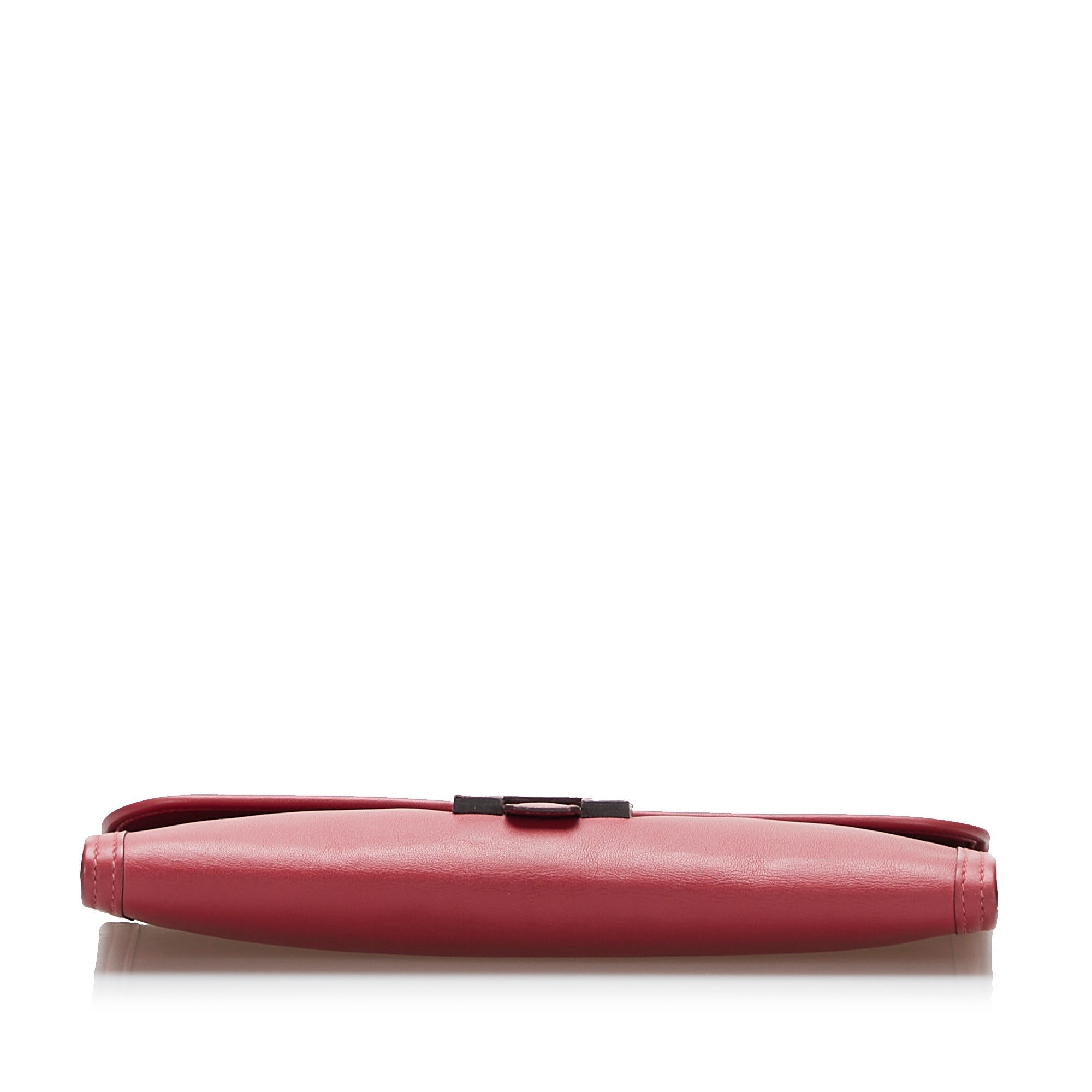 HermÃƒÆ’Ã‚Â¨s Jige Elan Clutch Red Swift