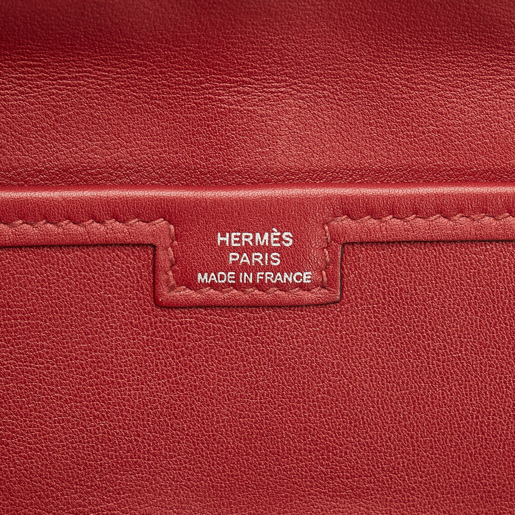 HermÃƒÆ’Ã‚Â¨s Jige Elan Clutch Red Swift