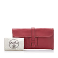 HermÃƒÆ’Ã‚Â¨s Jige Elan Clutch Red Swift