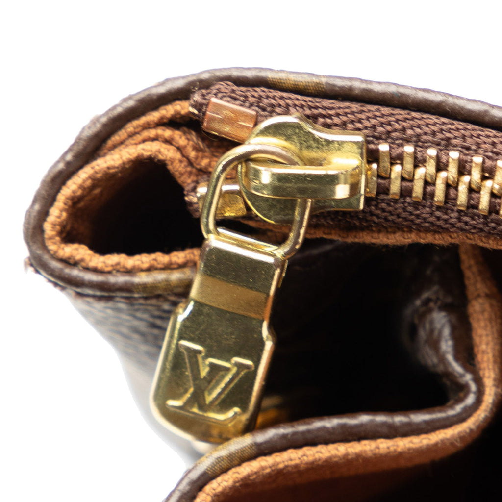 Brown Louis Vuitton Monogram Cabas Beaubourg Tote Bag